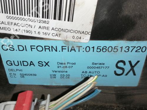 Climate control ALFA ROMEO 147 (937_)  | BP5367087I5