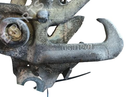 Hood lock PEUGEOT 3008 I MPV (0U_) 1.6 HDi | BP27511605C133
