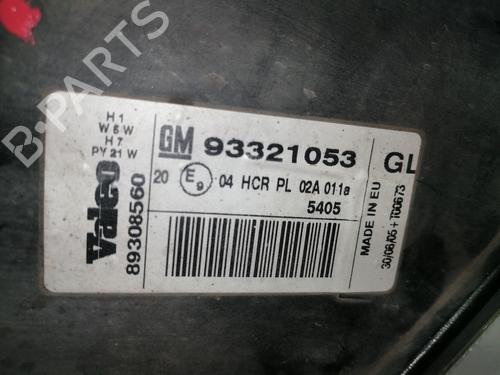 Højre forlygte OPEL MERIVA A MPV (X03) 1.7 CDTI (E75) | BP10509952C29 