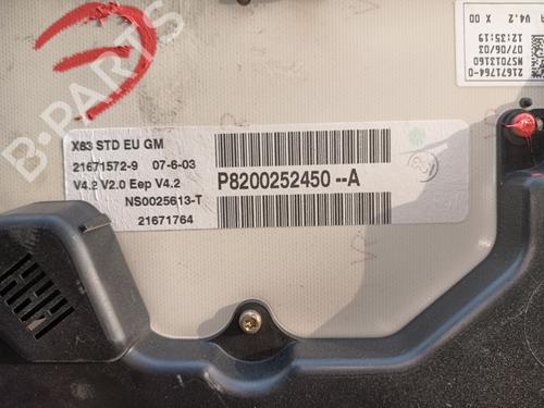 Instrument cluster OPEL VIVARO A Van (X83) | BP29121882C47