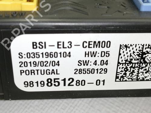 Fuse box OPEL CROSSLAND X / CROSSLAND (P17, P2QO) 1.2 (75) | BP8602065E1 