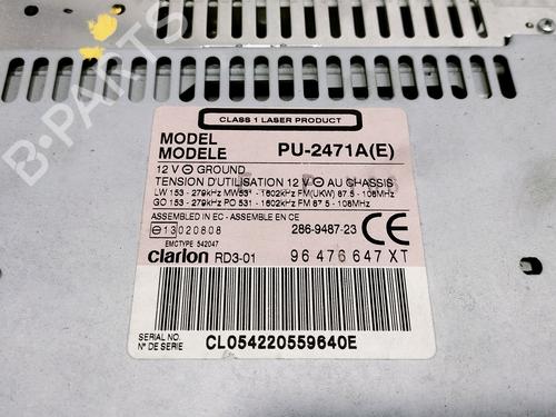 Radio PEUGEOT 206 Hatchback (2A/C) 1.6 16V | BP16131775E6 