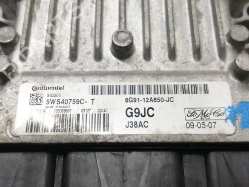 Engine control unit (ECU) FORD MONDEO IV (BA7)  | BP16786173M57 