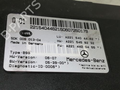 Electronic module MERCEDES-BENZ S-CLASS (W221, V221)  | BP10509772M83 