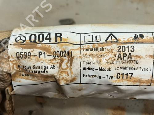 Right curtain airbag MERCEDES-BENZ CLA Coupe (C117) CLA 220 CDI / d (117.303) | BP32238332C12