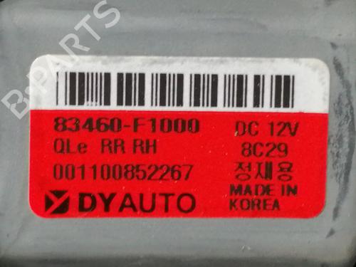 Rear right window mechanism KIA SPORTAGE IV (QL, QLE)  | BP15072487C25 