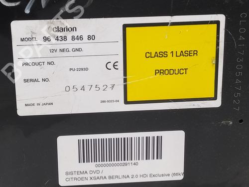 Radio CITROËN XSARA (N1) 2.0 HDi 90 | BP8735795E6 