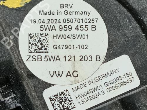 Radiator fan VW GOLF VIII (CD1, DA1) 1.5 eTSI | BP30972400M35