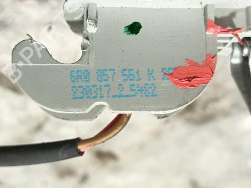Left sun visor VW POLO V (6R1, 6C1)  | BP21072463I1 