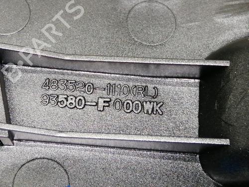 Left rear window switch KIA SPORTAGE II (JE_, KM_)  | BP11133132I29 