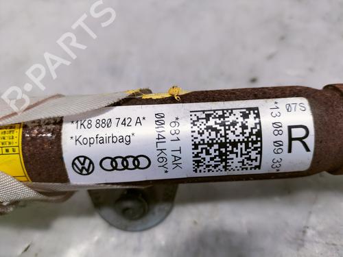 Right curtain airbag VW SCIROCCO III (137, 138) 2.0 TDI | BP11913235C12 