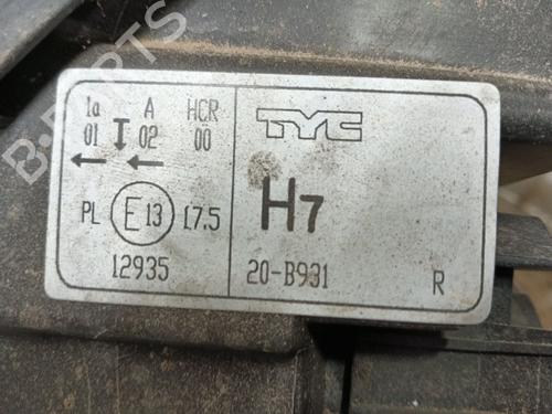 Right headlight MERCEDES-BENZ A-CLASS (W169) A 160 (169.031, 169.331) | BP29125124C29 
