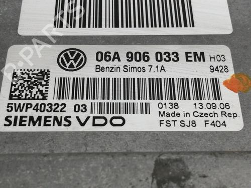 Engine control unit (ECU) VW GOLF V (1K1)  | BP6278370M57 