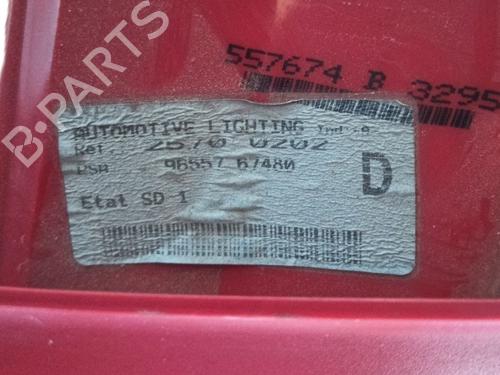 Right taillight PEUGEOT 307 (3A/C) 1.6 HDi | BP29372654C35 