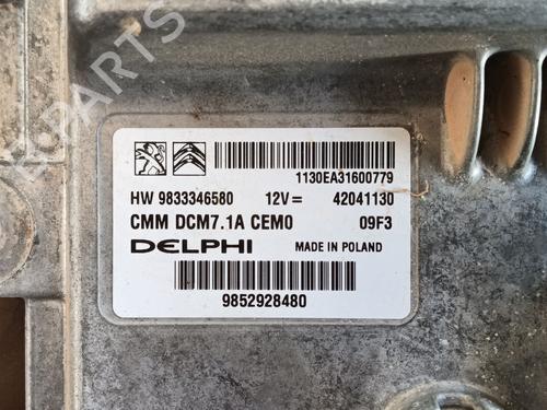 Engine control unit (ECU) FIAT SCUDO Van 2.0 Multijet 145 (506) | BP29484298M57 