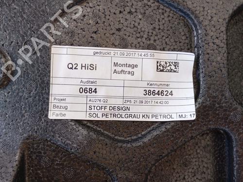 Rear seat AUDI Q2 (GAB, GAG) 1.6 TDI | BP31885659C17 