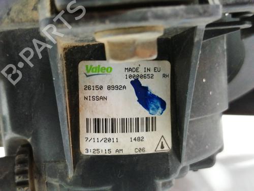 Right front fog light NISSAN QASHQAI / QASHQAI +2 I (J10, NJ10, JJ10E)  | BP8680109C31 