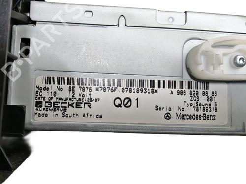 Radio MERCEDES-BENZ VITO / MIXTO Van (W639)  | BP16182724E6 