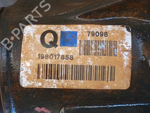 Rear axle OPEL FRONTERA B (U99) 2.2 DTI (6B_ZC, 6B_VF, 6B_66, 6B_76) | BP31317473M2 