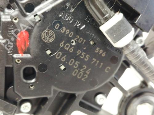 Rear wiper motor VW POLO (9N_, 9A_)  | BP8208387M102 
