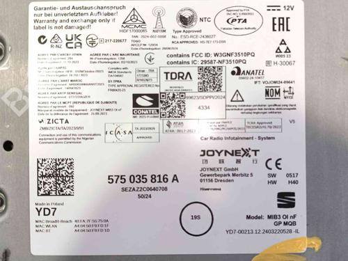 Radio SEAT ATECA (KH7, KHP) 1.0 TSI | BP37466914E6 - Image 4