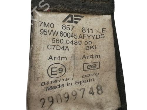 Rear left seatbelt VW SHARAN (7M8, 7M9, 7M6) 1.9 TDI | BP9834371I29 