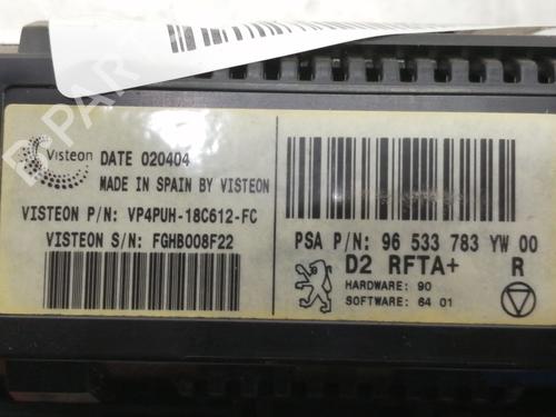 Climate control PEUGEOT 407 (6D_)  | BP11766822I5 