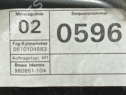 Front left window mechanism VW PASSAT B6 (3C2) 2.0 TDI 16V | BP30876685C22