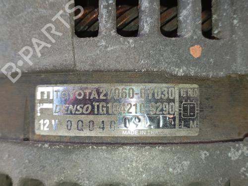 Alternator TOYOTA YARIS (_P9_) 1.33 VVT-i (NSP90_, NSP90R) | BP30412104M7