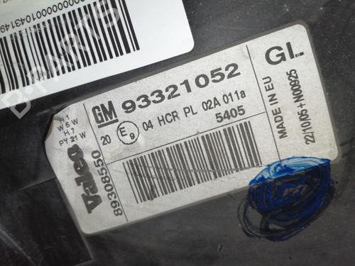 Left headlight OPEL MERIVA A MPV (X03) 1.7 CDTI (E75) | BP8057485C28 