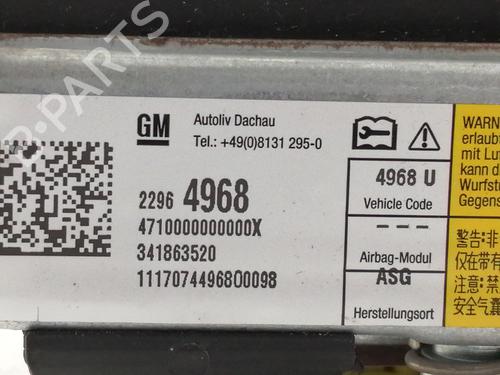 Driver airbag OPEL INSIGNIA A Sports Tourer (G09) 2.0 CDTI (35) | BP9698596C9 