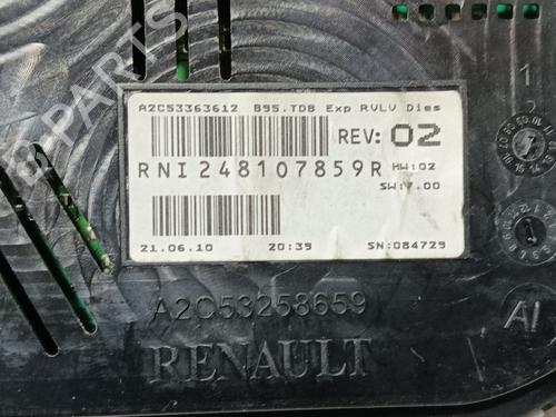 Instrument cluster RENAULT MEGANE III Hatchback (BZ0/1_, B3_) | BP18148091C47