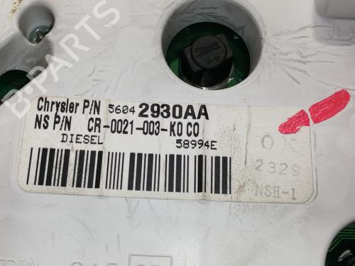 Instrument cluster JEEP GRAND CHEROKEE II (WJ, WG)  | BP9582933C47 