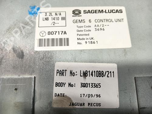 Engine control unit (ECU) JAGUAR XJ (X300, X330)  | BP11841138M57 