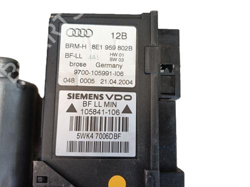Vindusheismekanisme høyre foran AUDI A4 B6 (8E2) 1.9 TDI | BP29360896C23 
