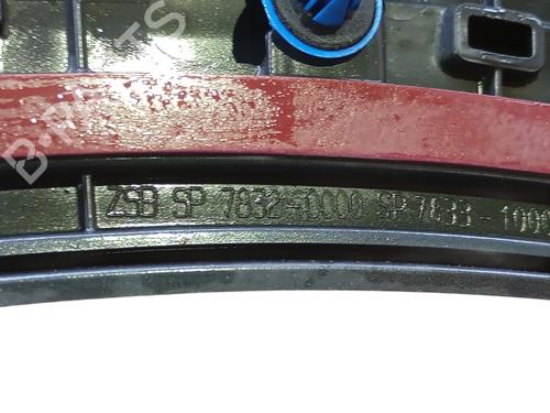 Rear left wheel arch trim AUDI Q2 (GAB, GAG) 1.6 TDI | BP31585088C136 