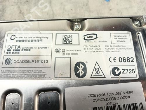 Electronic module BMW 5 (E60) 530 i | BP17490613M83 