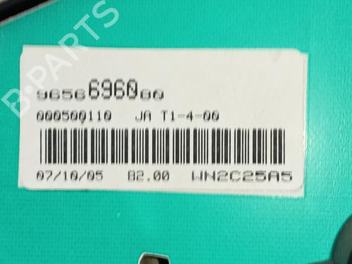 Instrument cluster PEUGEOT 206 Hatchback (2A/C) 1.4 HDi eco 70 | BP30439131C47