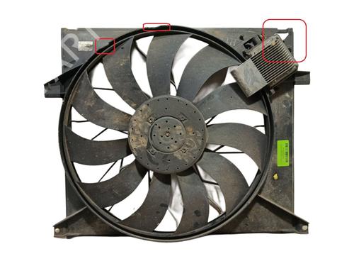 Used Radiator fan MERCEDES-BENZ M-CLASS (W163) ML 400 CDI (163.128) (250 hp) 32385074