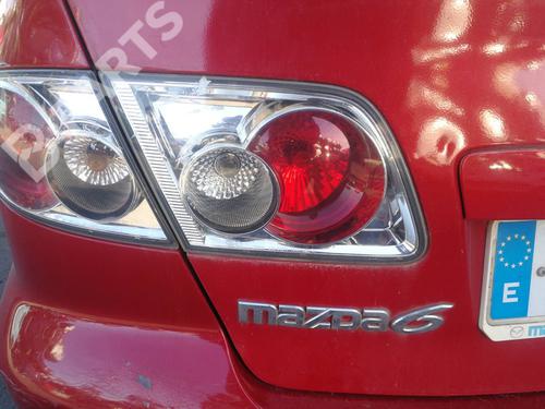 Used Left tailgate light Left tailgate light MAZDA 6 Saloon (GG) 2.0 DI (GG14) (121 hp) 10501796 10501796