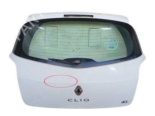 Used Tailgate RENAULT CLIO III (BR0/1, CR0/1) 1.5 dCi (88 hp) 30273211