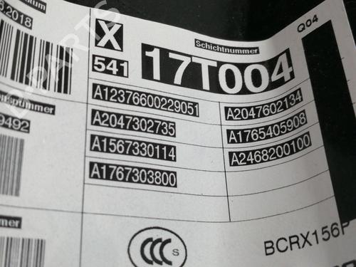 Rear left window mechanism MERCEDES-BENZ GLA-CLASS (X156) GLA 180 (156.942) | BP13057748C24 