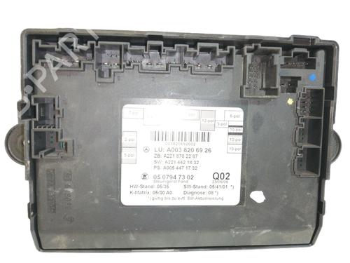 Electronic module MERCEDES-BENZ S-CLASS (W221, V221)  | BP10511842M83 