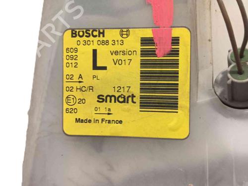Left headlight SMART CITY-COUPE (450) 0.6 (S1CLA1, 450.341) | BP36840668C28 - Image 7