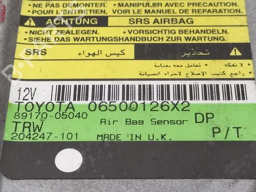 ECU airbags TOYOTA AVENSIS (_T22_) 2.0 TD (CT220_, CT220R) | BP9060256M53 