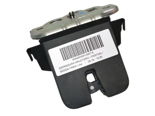 Bagklap lås SKODA FABIA III (NJ3) 1.0 (75 hp) 11538395