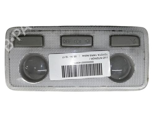 Used Interior roof light TOYOTA YARIS (_P13_) 1.0 (KSP130_, KSP130) (69 hp) 11346851