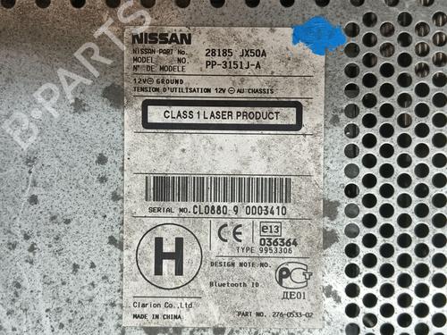 Radio NISSAN NV200 Van 1.5 dCi 85 (M20, M20N, M20M) | BP28424216E6 