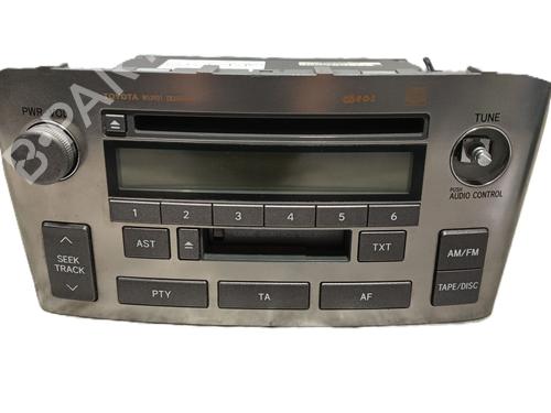 Used Radio TOYOTA AVENSIS (_T25_) [2003-2008]  19796583