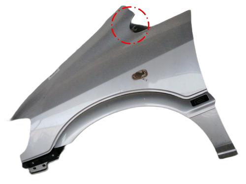 Used Left front fenders OPEL ZAFIRA A MPV (T98) [1999-2006]  16117203